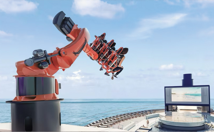 Cruise Ship MSC Seascape - Robotron