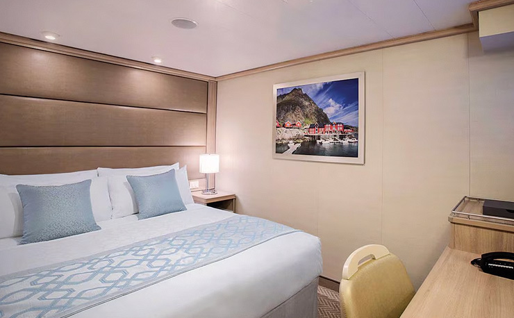 Cabin-Rooms_Alaska-Cruise_Interior Interior Cabin - Alaskan Cruise Ship